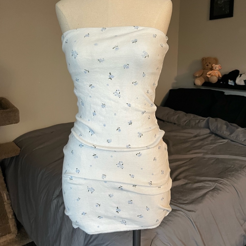 fitted tube dress